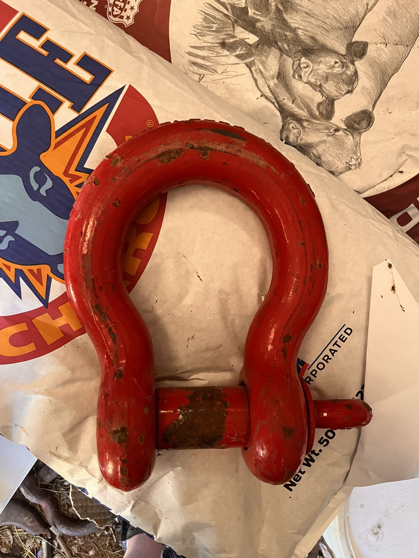 Crosby 2" S-209 Screw Pin Anchor Shackle (WLL 35 ton)