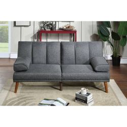 Brand New 79" Gray Or Black Sofa Futon