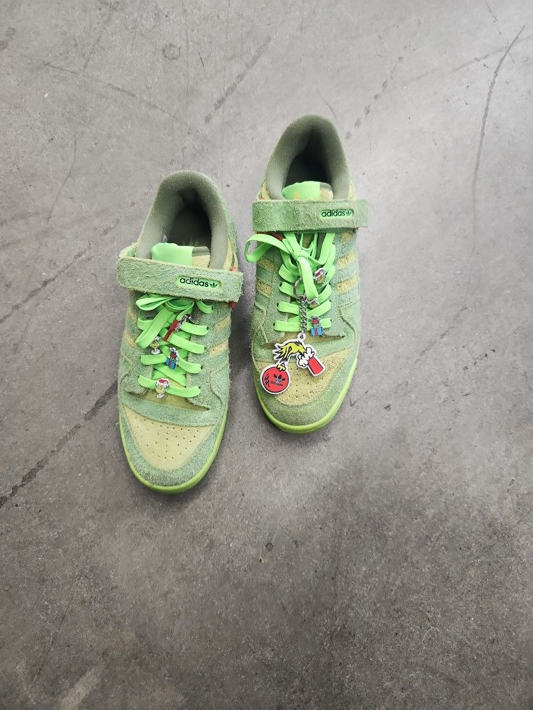 Adidas Mens 8 Grinch