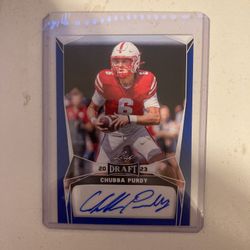 Chubb’s Purdue Autograph Card