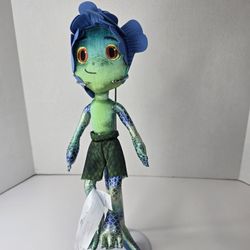 Luca Sea Monster Plush Doll From Pixar Luca From The Disney Store 13"