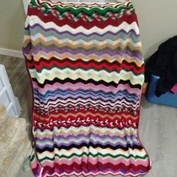 Crochet Zig Zag Blanket 