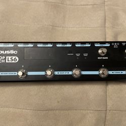 Acoustic LS6 Guitar Loop Switcher