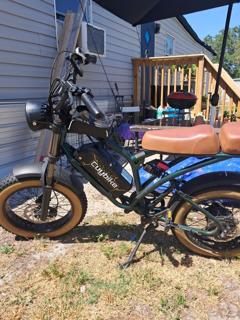 Mop Style EBIKE... Read Description!