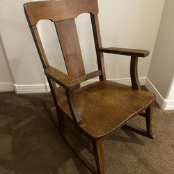 Antique rocking chair