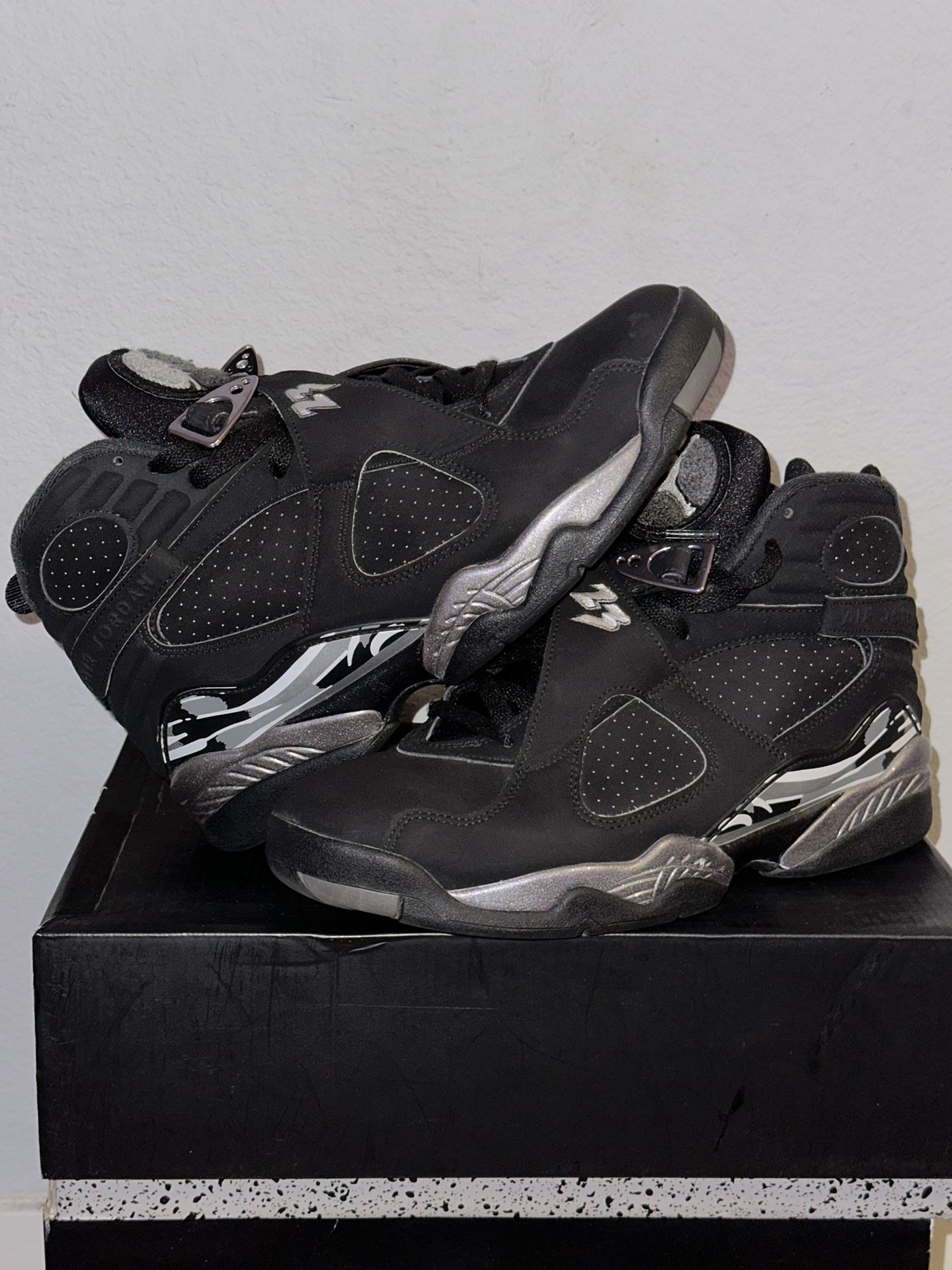 Air Jordan 8 "Chrome" 2015 Size 9.5