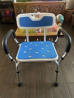 Adult shower chair or patio sturdy aluminum