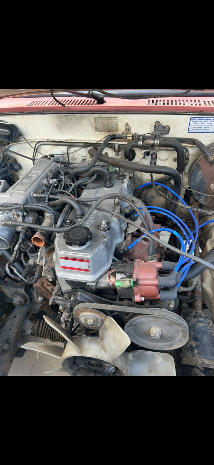Toyota 22r Motor