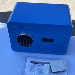 Brand New Small Safe  With Key And Punch Code 