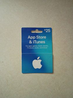 iTunes card
