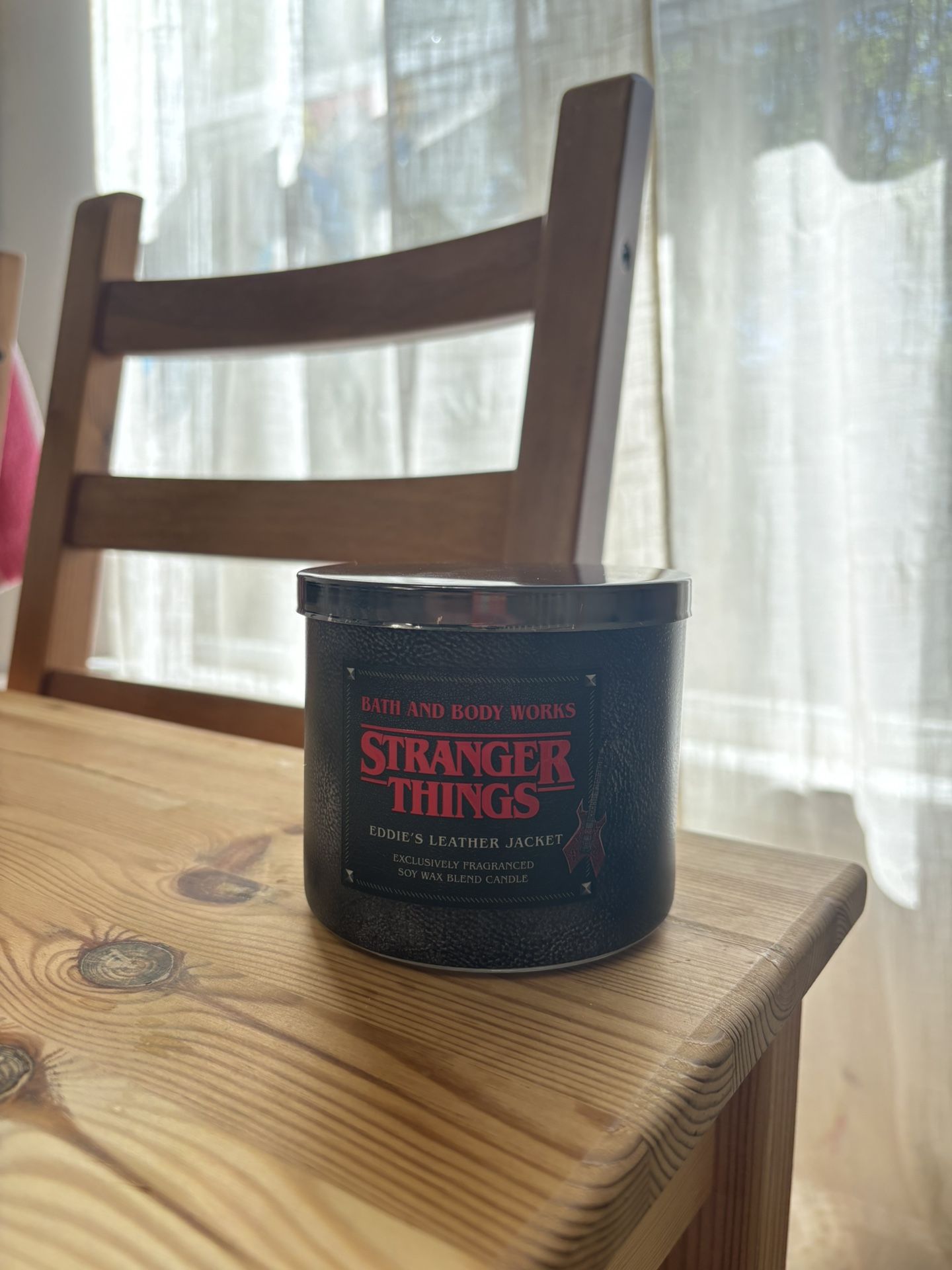 Limited Edition Eddie Munson Bath And Body Works Candle 