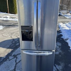 LG French Door Refrigerator 22 cu. ft Model: LCFS22EXS,30 inch Stainless Steel