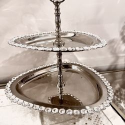 Zgallerie 2 Tier Candy Or Dessert Tray /