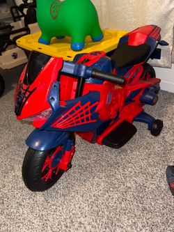 Spider man motorcycle