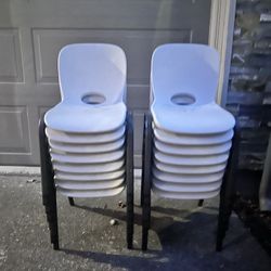 16 Stackable Kids Chairs