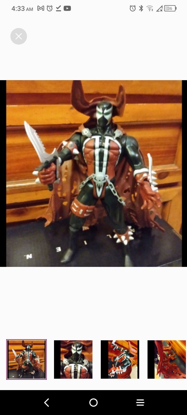 SPAWN SUPER SIZED ACTION FIGURE