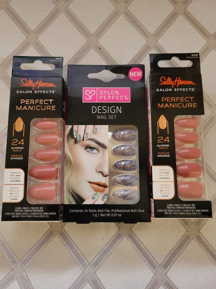 3 Sets Of Nails