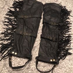 Small Fringed Half Chaps