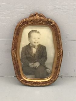 Vintage Convex Picture Frame