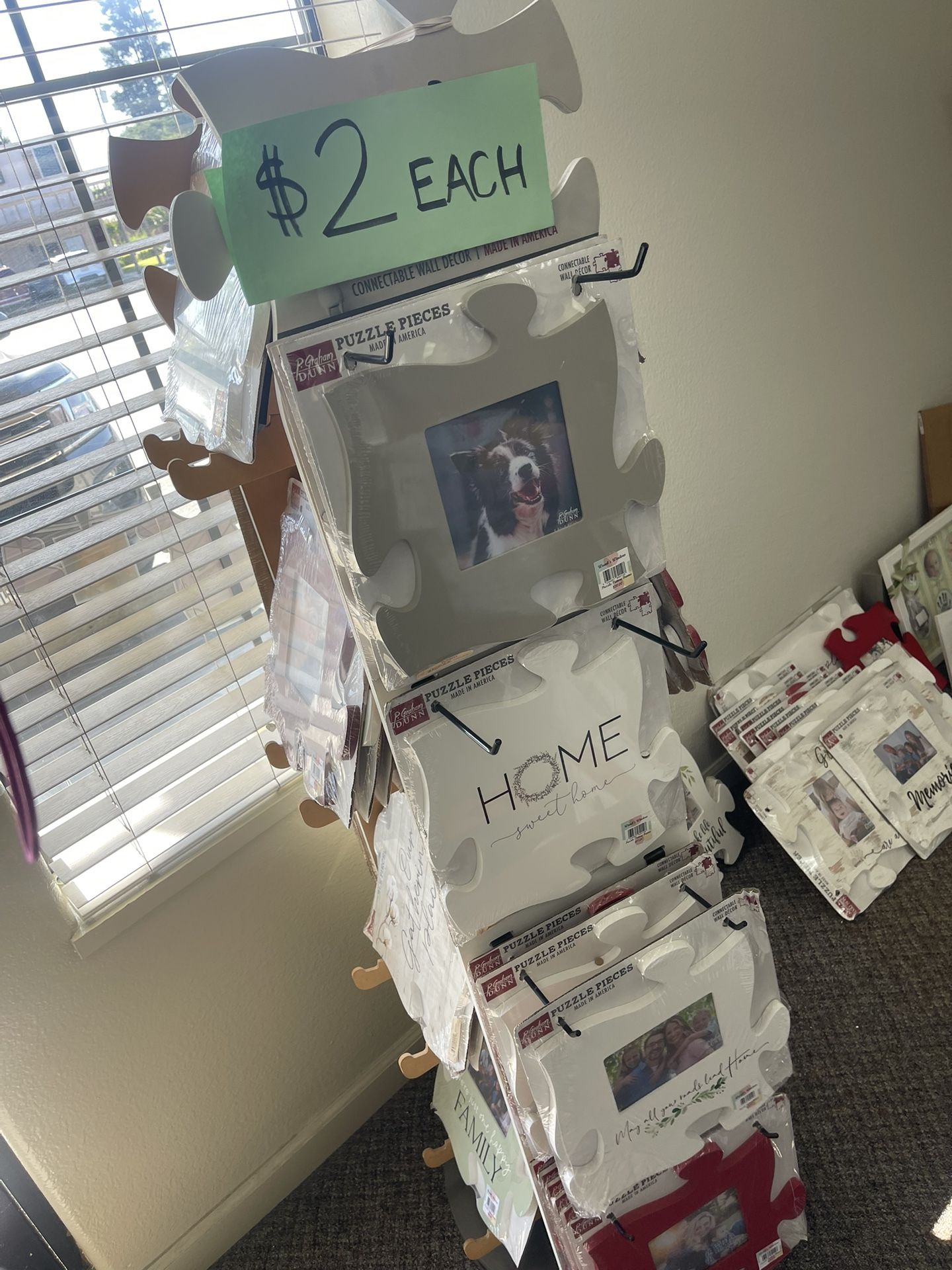 Puzzle Piece Picture Frames