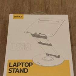 Laptop Stand (Brand New: Nulaxy 360 Rotating Telescopic)