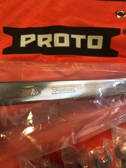 PROTO Tools SAE Ratcheting Wrench Set, 14-Pieces With Pouch. New!