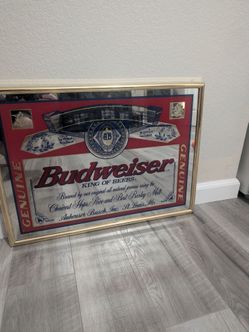 Budweiser mirror