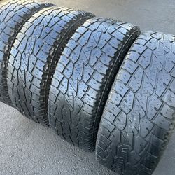 (4) 35x12.50R20 Pro Comp Sport A/T