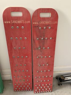 Pair Of sand mats