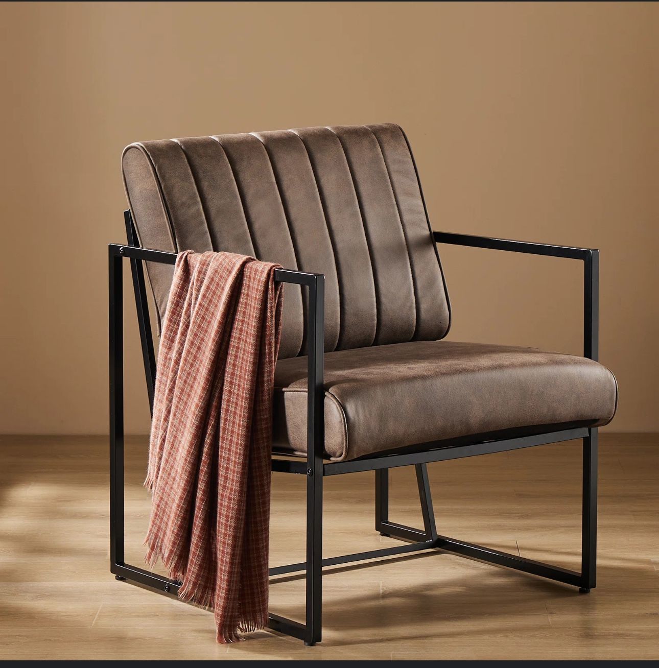 Armchair With Metal frame 