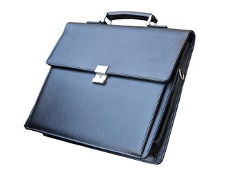 Mens Leather Laptop Briefcase