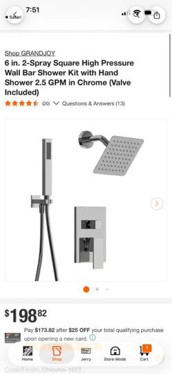 Shower Systems Complete sets
