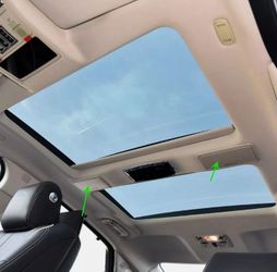 10-19 Jaguar XJ XJR XJL Left Sun Visor Ivory C2D34514NUG OEM 