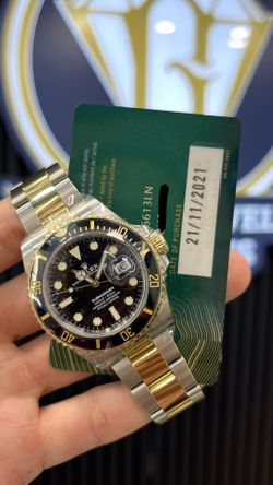 Rolex Submariner 2021 Two Tone Black Insert