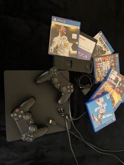 🎮 PS4 Slim 1TB + 2 Controles + Juegos + Cargador 🎮