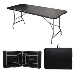 6ft Black Table 