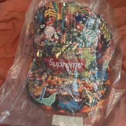Supreme AOI Embroidered Camp Cap