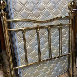 Twin Brass Headboard