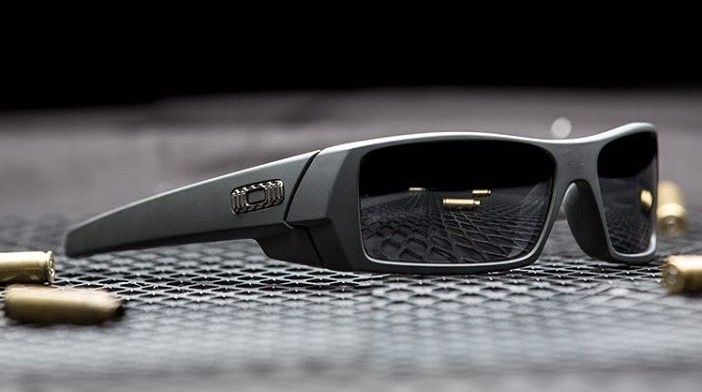 New Oakley SI Gascan Daniel Defense Cerakote Tornado Sunglasses With Black Iridium Lens