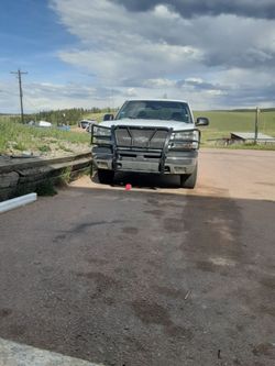 Front bumper guard for chevy or ford trucks