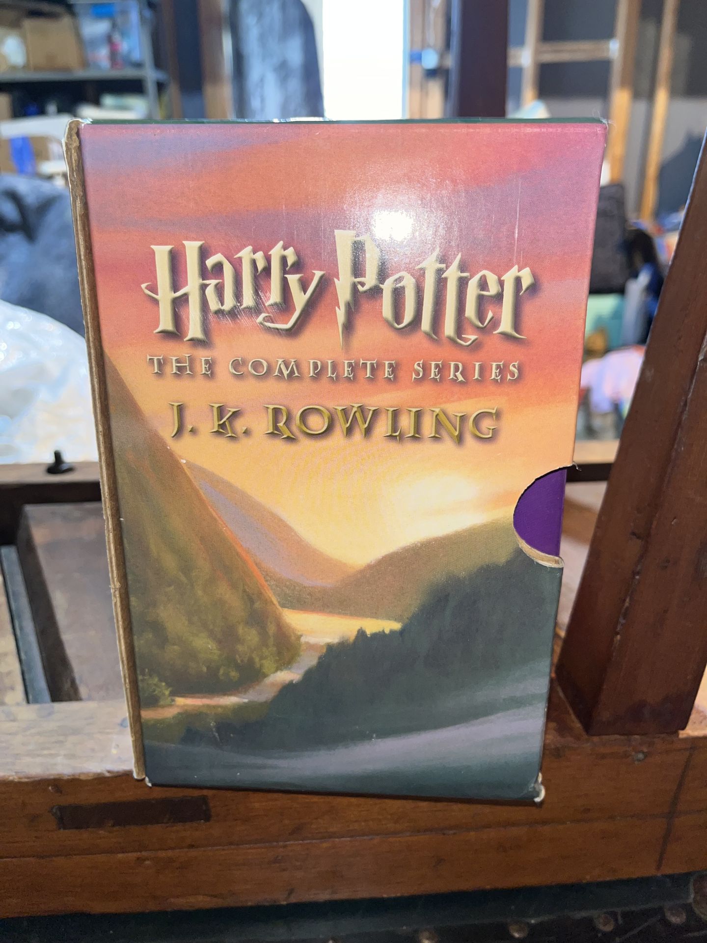 Harry Potter The Complete Series Books 1-7 Scholastic Paperback Set J.K. Rowling