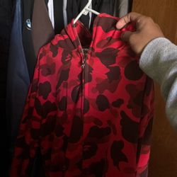 bape zip up