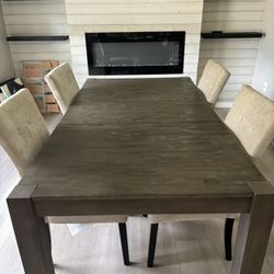 Dining Table And Four Chairs 