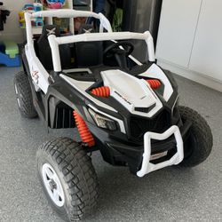AOKOY 24V 2-Seater Kids Electric UTV – 4WD