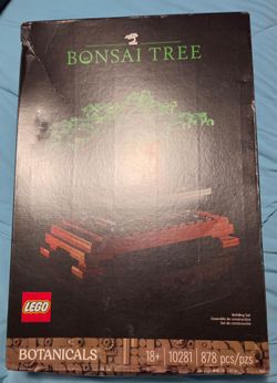 New LEGO 10281 Bonsai Tree (Interchangeable Green & Pink Leaves)