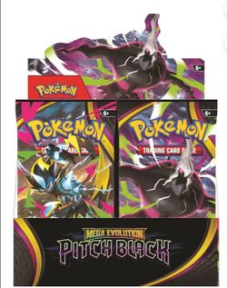 Pokémon TCG Pitch Black Booster Box (36 Packs) - Factory Sealed.