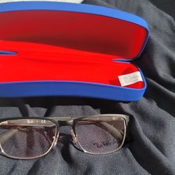 NEW Ray-Ban RB 1052 4055 49-15-130 Black Silver Junior Eyeglasses 