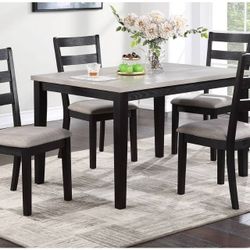 5 PC DINING SET NEW IN BOX ☎️ 1714586,2564 PICK UP PRICE