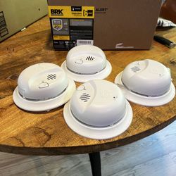 Smoke Detectors - New  4 Count