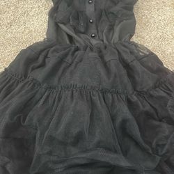 Girls Wednesday Halloween Dress 4 5 